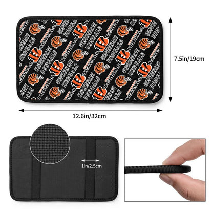 Cincinnati Bengals Printing car armrest box protective pad