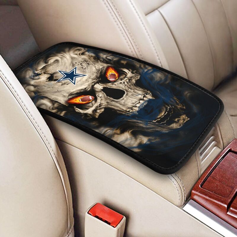 Dallas Cowboys Printed car armrest box pad elbow support anti slip pad