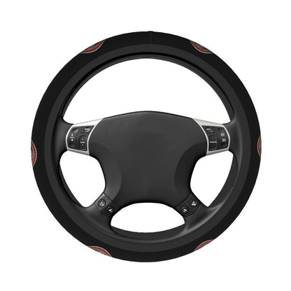 Cincinnati Bengals Printed car anti-skid cover elastic steering wheel cover