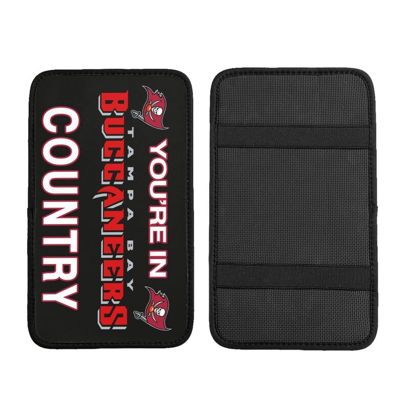 Tampa Bay Buccaneers Printed car armrest box pad elbow support pad