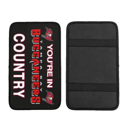Tampa Bay Buccaneers Printed car armrest box pad elbow support pad