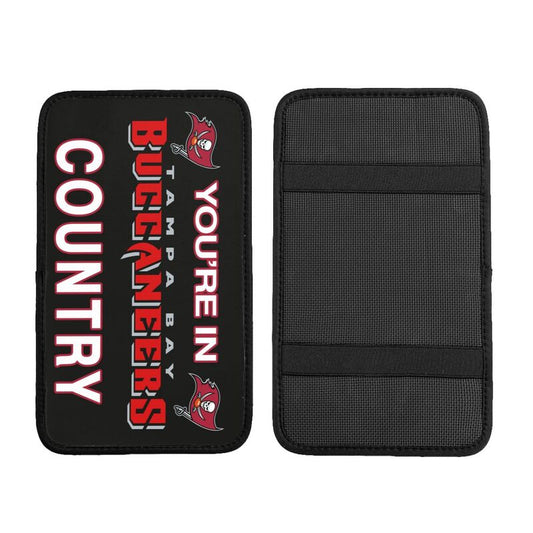 Tampa Bay Buccaneers Printed car armrest box pad elbow support pad