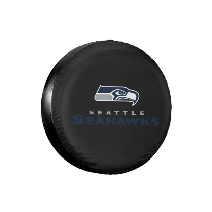 Seattle Seahawks Car tire protective cover waterproof and dustproof tire cover