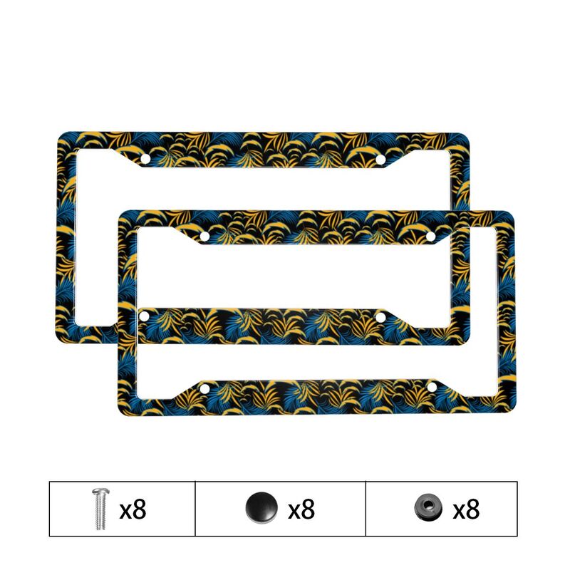 San Diego Chargers Print Car license plate frame four hole license plate holder (one pair)