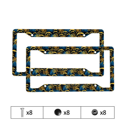 San Diego Chargers Print Car license plate frame four hole license plate holder (one pair)