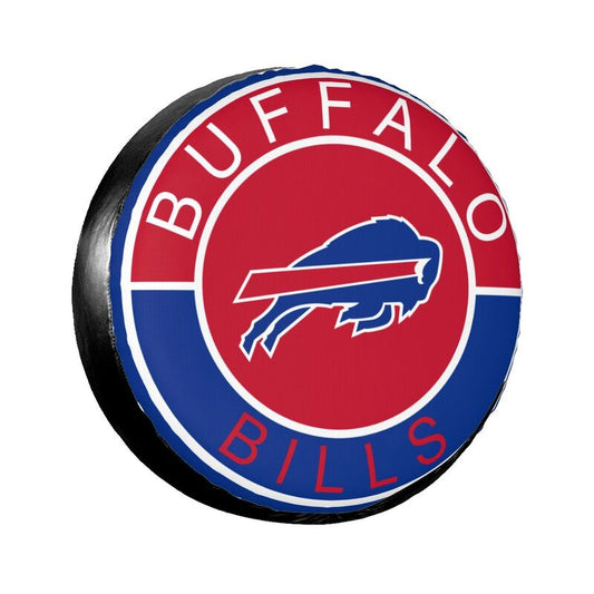 Buffalo Bills Printed tire protection cover car spare tire dust protection covers