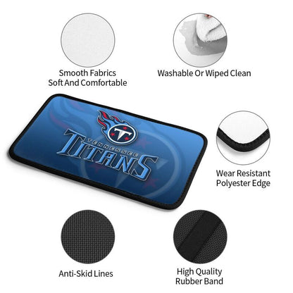 Car armrest box pad Tennessee Titans 2 Printed central armrest box pad protective pad