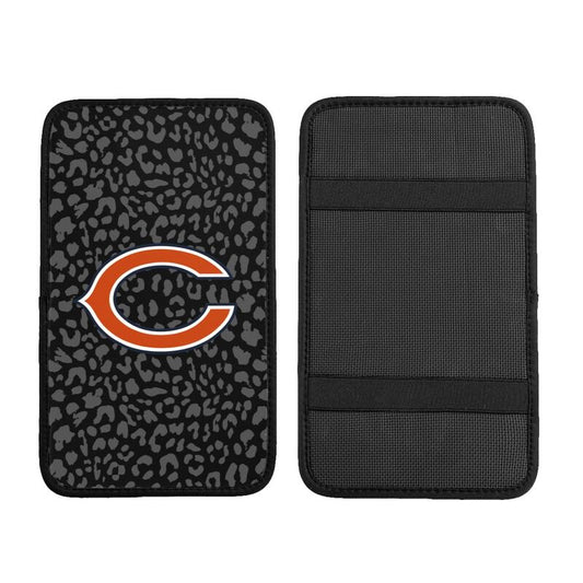 Chicago Bears 3 print Car handrail box cushion Personalized car armrest cover