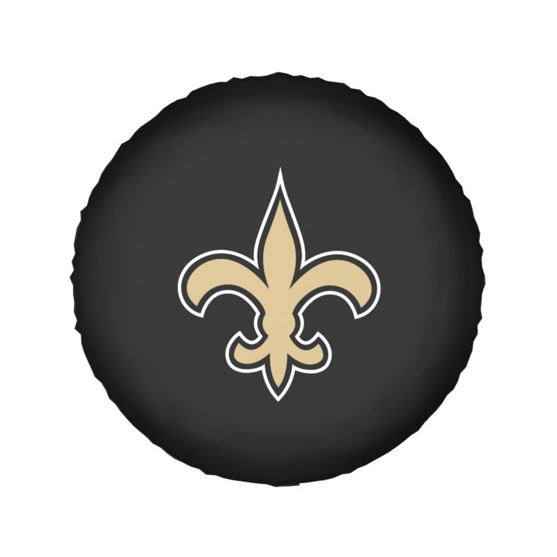 New Orleans Saints Car tire protective cover waterproof and dustproof tire cover