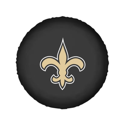 New Orleans Saints Car tire protective cover waterproof and dustproof tire cover