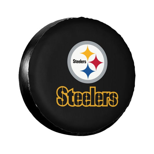 Pittsburgh Steelers 4 Printing tire protection cover car sun protection tire protection covers