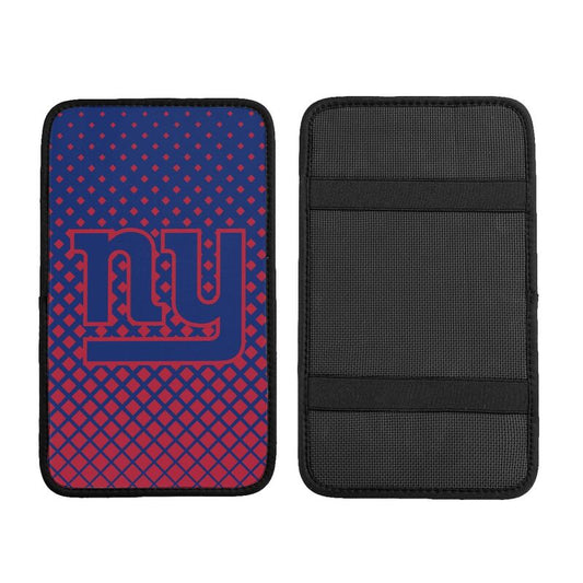 New York Giants Car handrail box cushion Personalized printed car armrest cover
