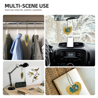4-pcs Jacksonville Jaguars Car Air Fresheners Cards Set car aromatherapy tablets