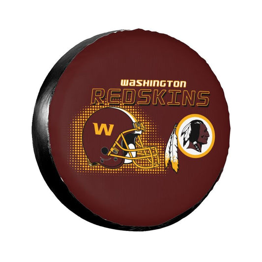 Washington Redskins Print car tire protection cover car spare tire dust protection covers