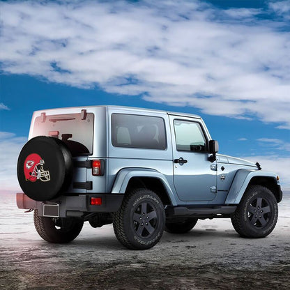 Kansas City Chiefs Printing tire protection covers car sun protection tire protection cover