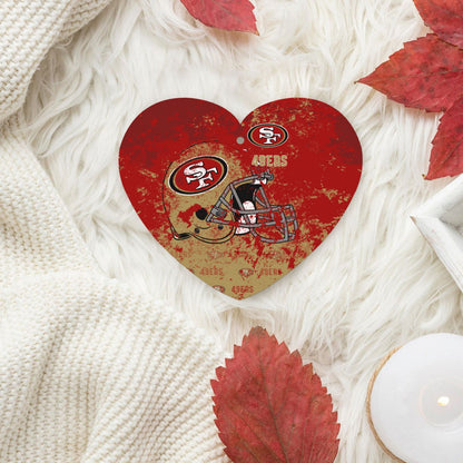 4-pcs San Francisco 49ers Car Air Fresheners Cards Set car aromatherapy tablets