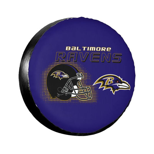 Baltimore Ravens Print car tire protection cover car spare tire dust protection covers