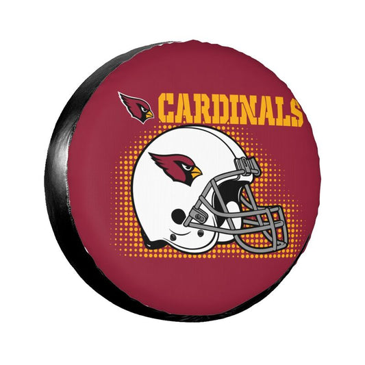 Arizona Cardinals Printed tire protection cover car sun protection tire protection cover