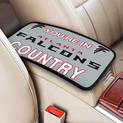 Atlanta Falcons Printed car armrest box pad elbow support pad