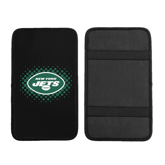 New York Jets Printed car armrest box cushion armrest protective cover