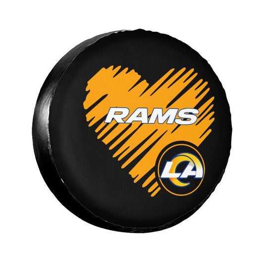 Los Angeles Rams Printed car spare tire dust protection cover tire protection cover