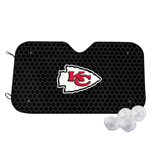 Kansas City Chiefs 2 Printed is suitable front Car windshield sunshades Car windshield sunshades