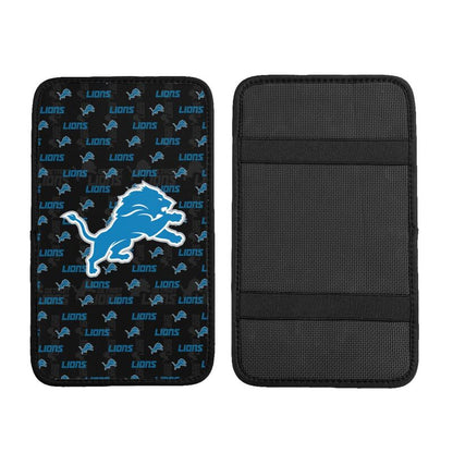 Detroit Lions printed Car handrail cushion Personalized car armrest cover