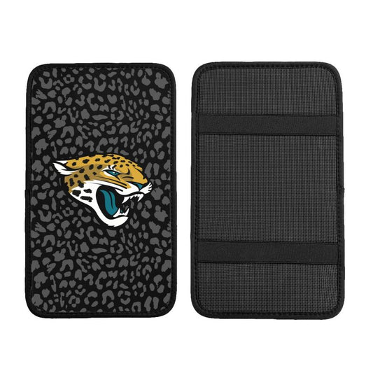 Jacksonville Jaguars print Car handrail box cushion Personalized car armrest cover
