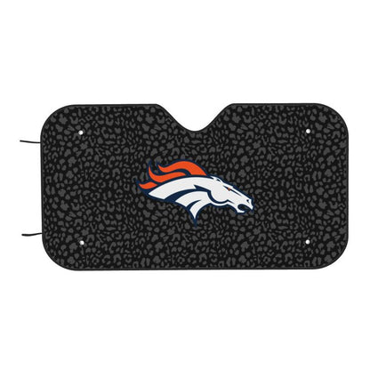 Denver Broncos Printed Car windshield sunshades is suitable front Car windshield sunshades