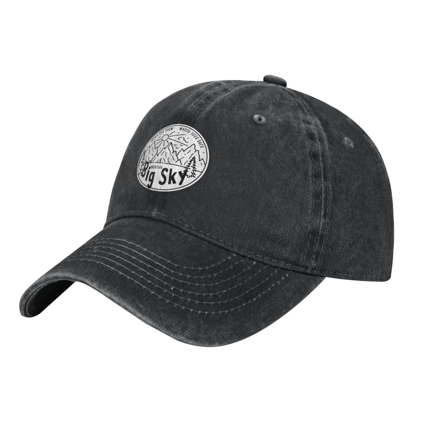 Big Sky Printed unisex baseball cap adjustable cap outdoor sun hats trucker hat