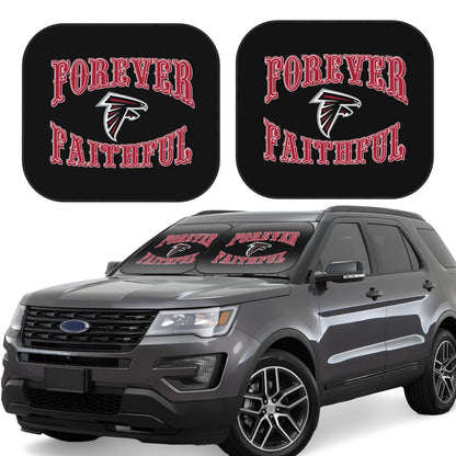 Atlanta Falcons Car front windshield sunshade UV resistant sunshade foldable