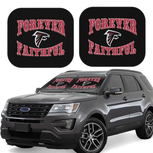 Atlanta Falcons Car front windshield sunshade UV resistant sunshade foldable