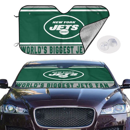 New York Jets Printing is suitable for car front windshield sunshades Car windshield sunshades