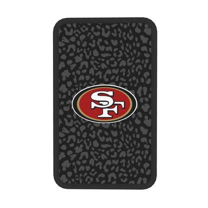 San Francisco 49ers 2 printed Car handrail box cushion Personalized car armrest cover