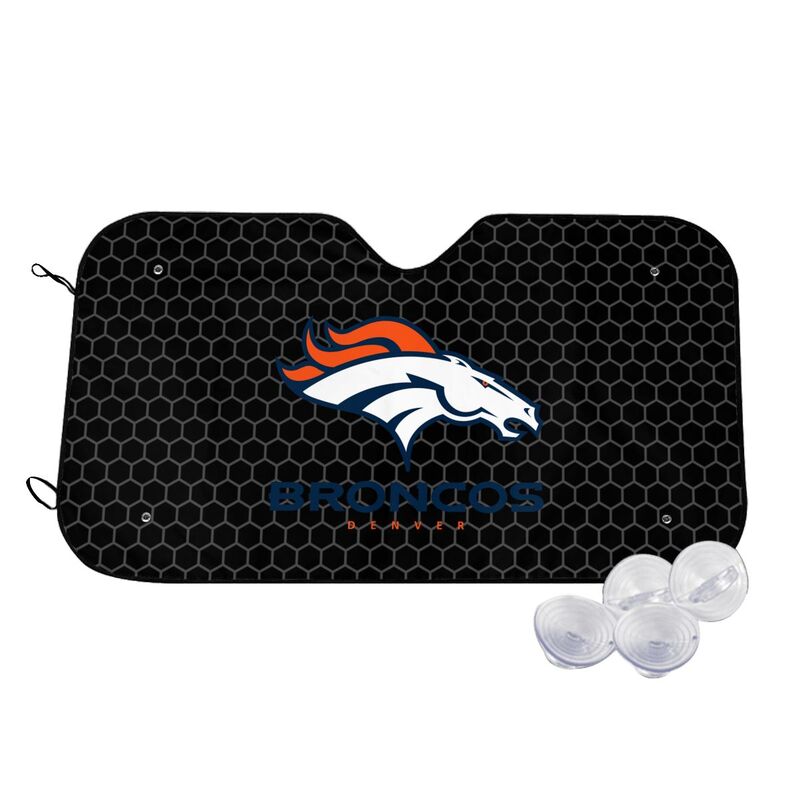 Denver Broncos 2 Printed is suitable front Car windshield sunshades Car windshield sunshades
