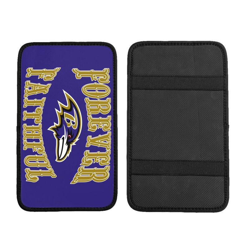Baltimore Ravens Print car armrest box cover armrest protective cover