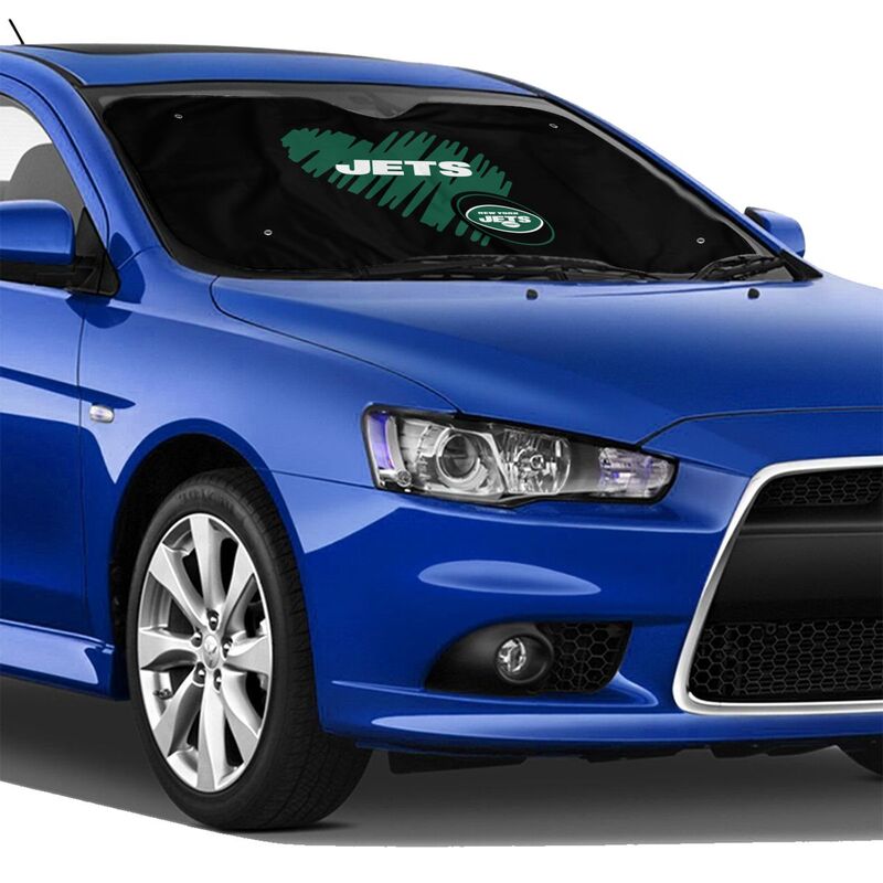 New York Jets Printing is suitable car front windshield sunshades Car windshield sunshades