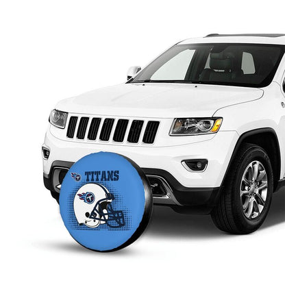 Tennessee Titans Printed tire protection cover car sun protection tire protection cover