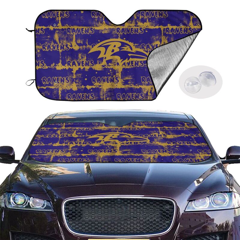 Baltimore Ravens Printed front windshield sunshade car windshield sunshade (multi size)