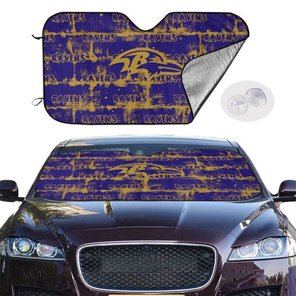 Baltimore Ravens Printed front windshield sunshade car windshield sunshade (multi size)