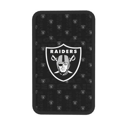 Las Vegas Raiders printed Car handrail cushion Personalized car armrest cover