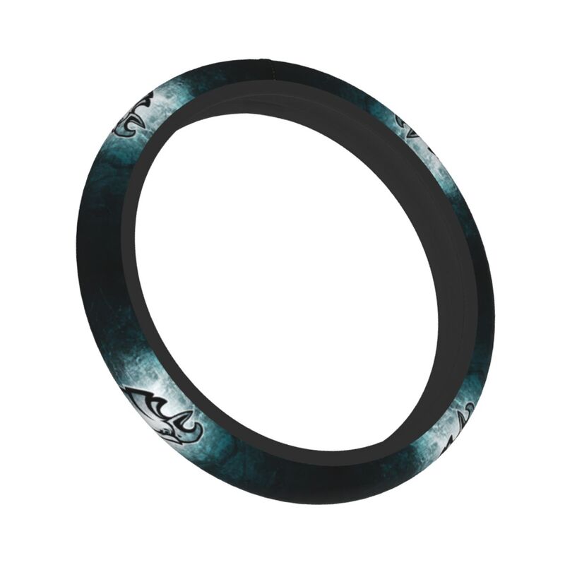 Philadelphia Eagles 2 Printed breathable elastic steering wheel anti slip cover