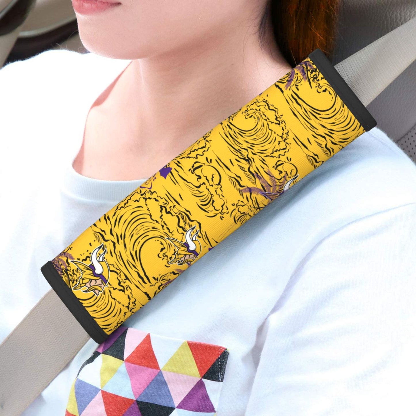 Minnesota Vikings Car seat belt shoulder strap UNISEX seat belt protective cover
