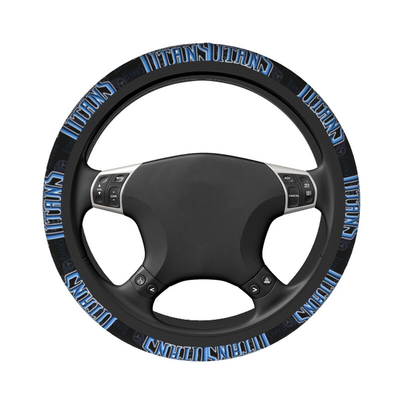 Tennessee Titans Printed elastic steering wheel cover breathable protective cover