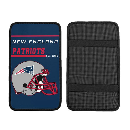 New England Patriots Print car armrest box cushion armrest protective cover
