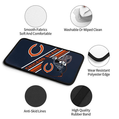 Chicago Bears Print armrest protective cover car armrest box cushion