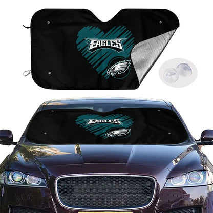 Philadelphia Eagles Printing is suitable car front windshield sunshades Car windshield sunshades