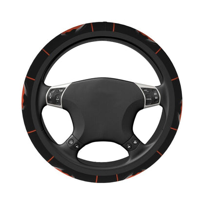 Cincinnati Bengals Printed elastic steering wheel cover car steering wheel protective cover