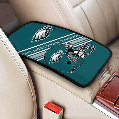 Philadelphia Eagles Print armrest protective cover car armrest box cushion