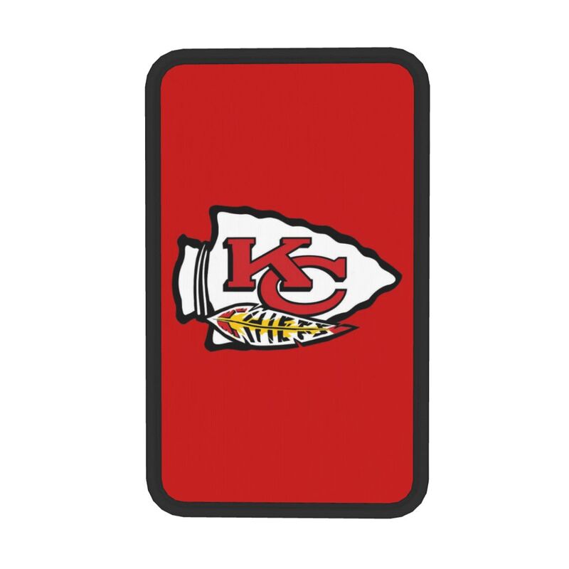 Car armrest box pad Kansas City Chiefs Printed center armrest box pad protective pad